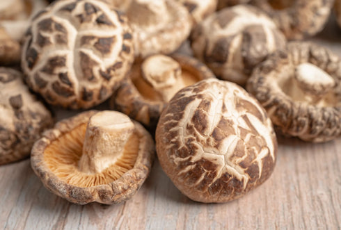 Shiitake Mushroom Chips Garlic & Herb 32g x 12 Packs-Matakana Superfoods-Matakana Pharmacy